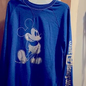 Blue Mickey Mouse Sweater